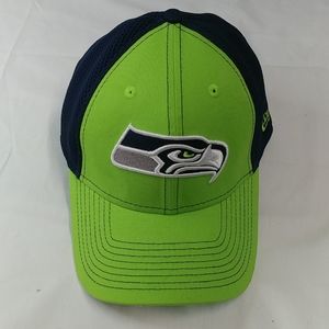 Seattle Seahawks Cap, New Era, w/Adjustment strap
